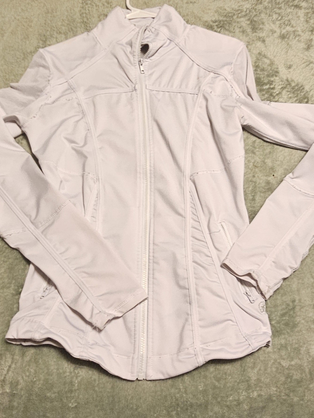 Society Light Pink Utility Zip Jacket